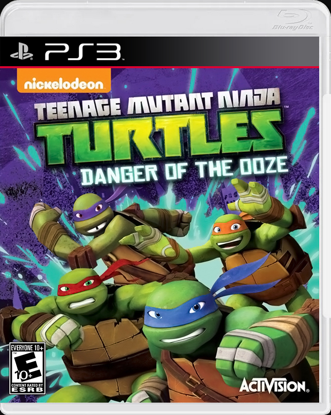 

TMNT Danger of the Ooze PS3 Case

