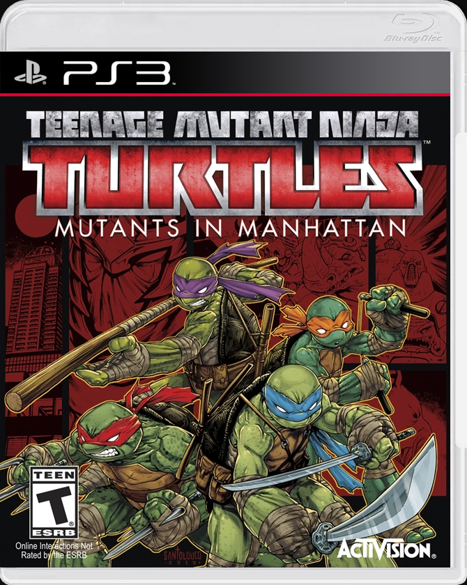 

TMNT Mutants in Manhattan PS3 Case

