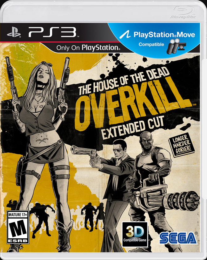 

The House of the Dead Overkill PS3 Case


