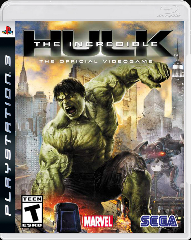 

The Incredible Hulk PS3 Case

