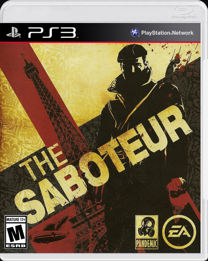 

The Saboteur PS3 Case

