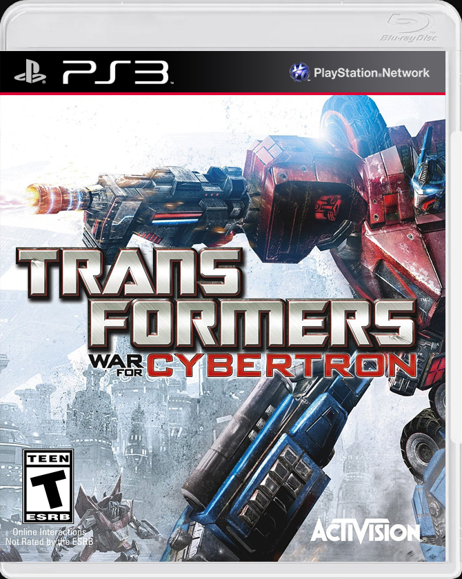

Transformers War for Cybertron PS3 Case

