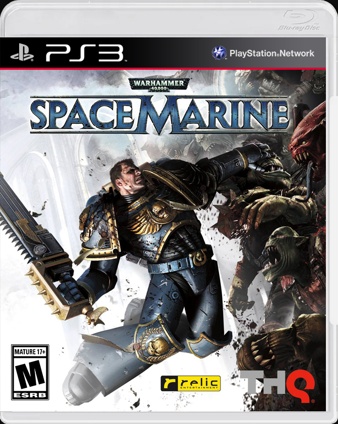 

Warhammer 40,000 Space Marine PS3 Case

