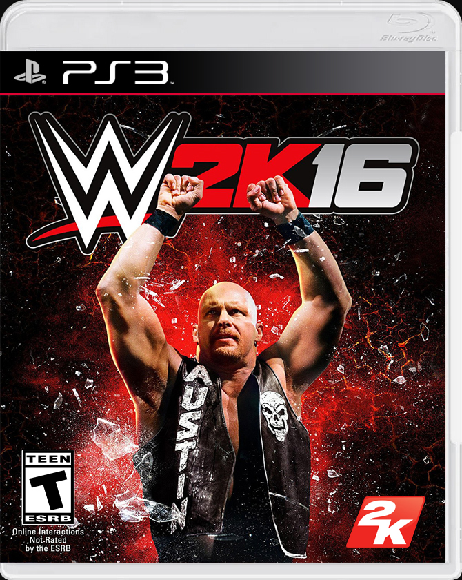 

WWE 2K16 PS3 Case

