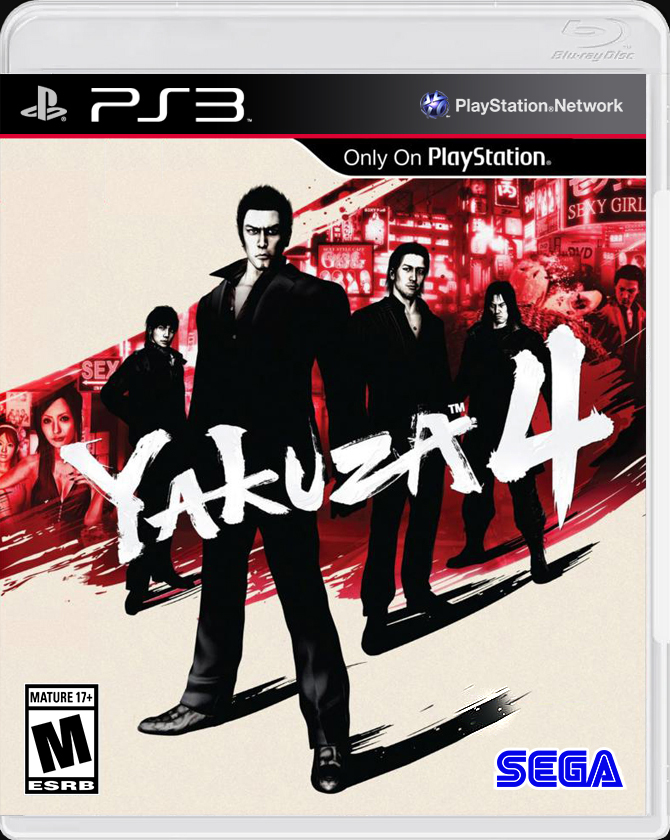

Yakuza 4 PS3 Case

