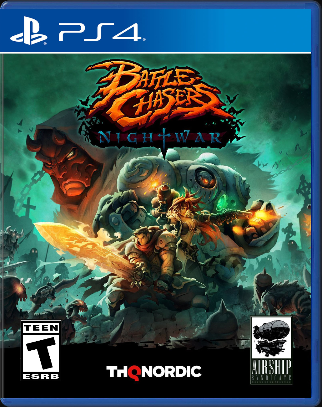 

Battle Chasers: Nightwar PS4 Case

