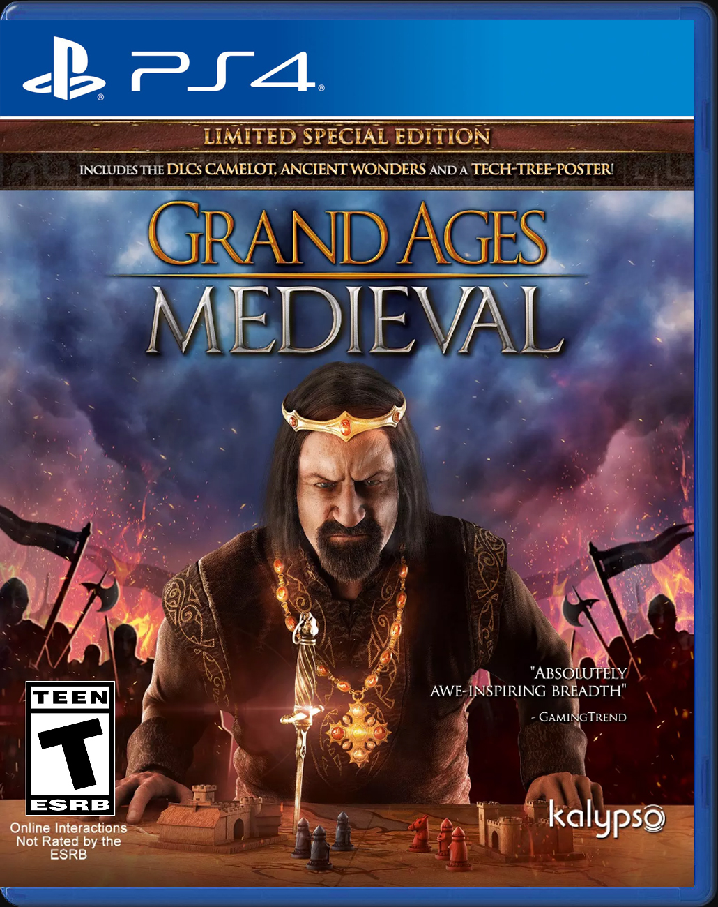 

Grand Ages Medieval Limited Special Edition PS4 Case

