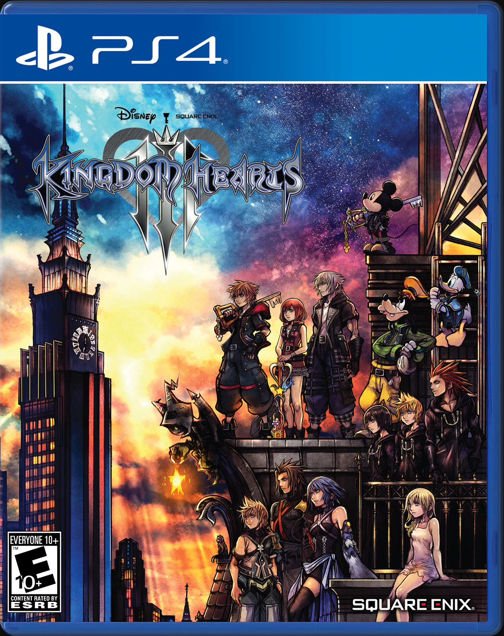 

Kingdom Hearts III PS4 Case

