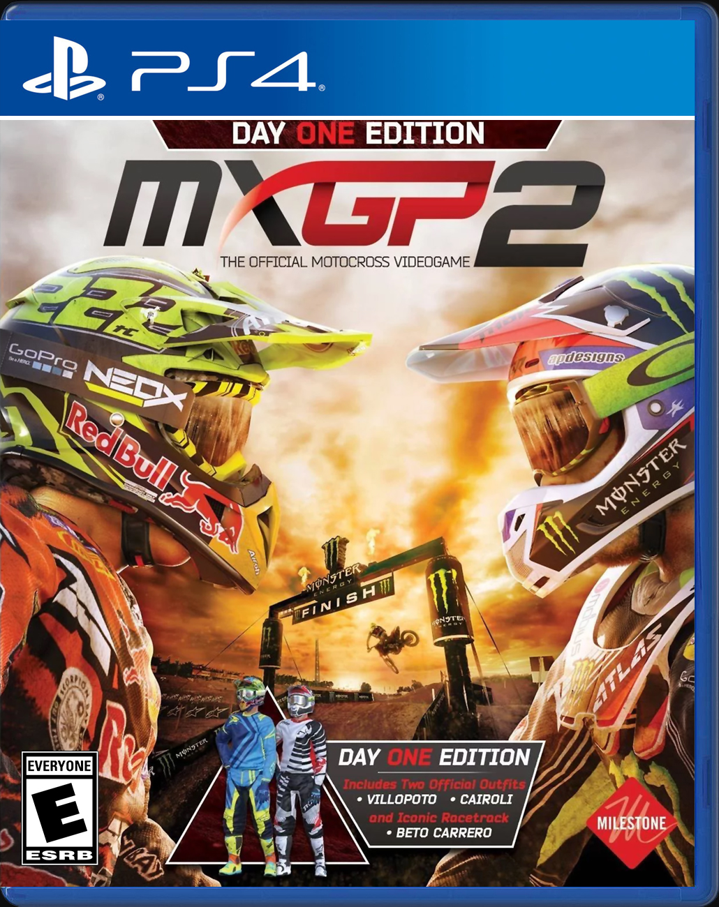 

MXGP 2: The Official Motocross Videogame PS4 Case

