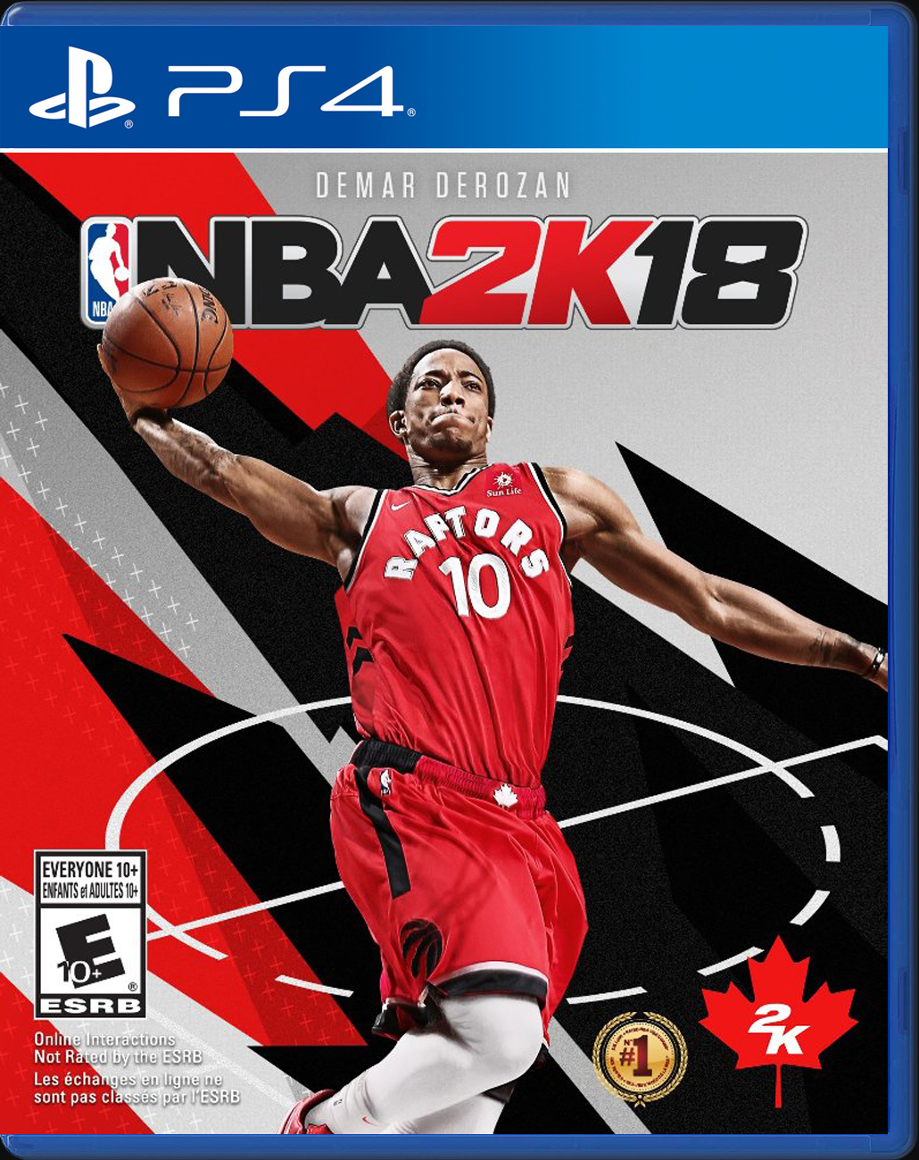 

NBA 2K18 PS4 Case

