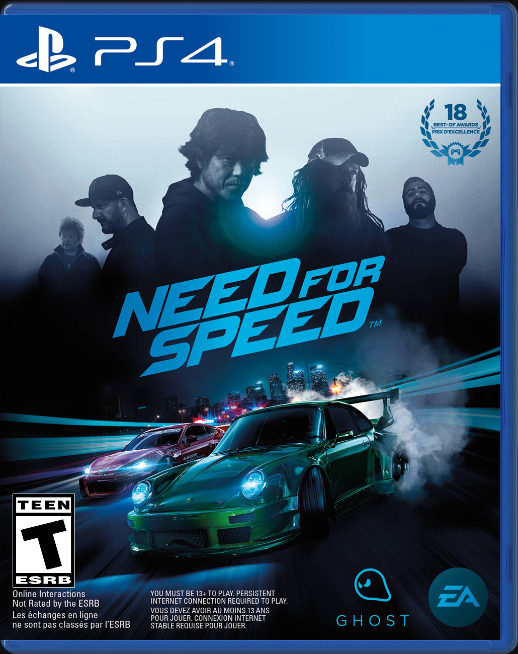 

Need for Speed PS4 Case

