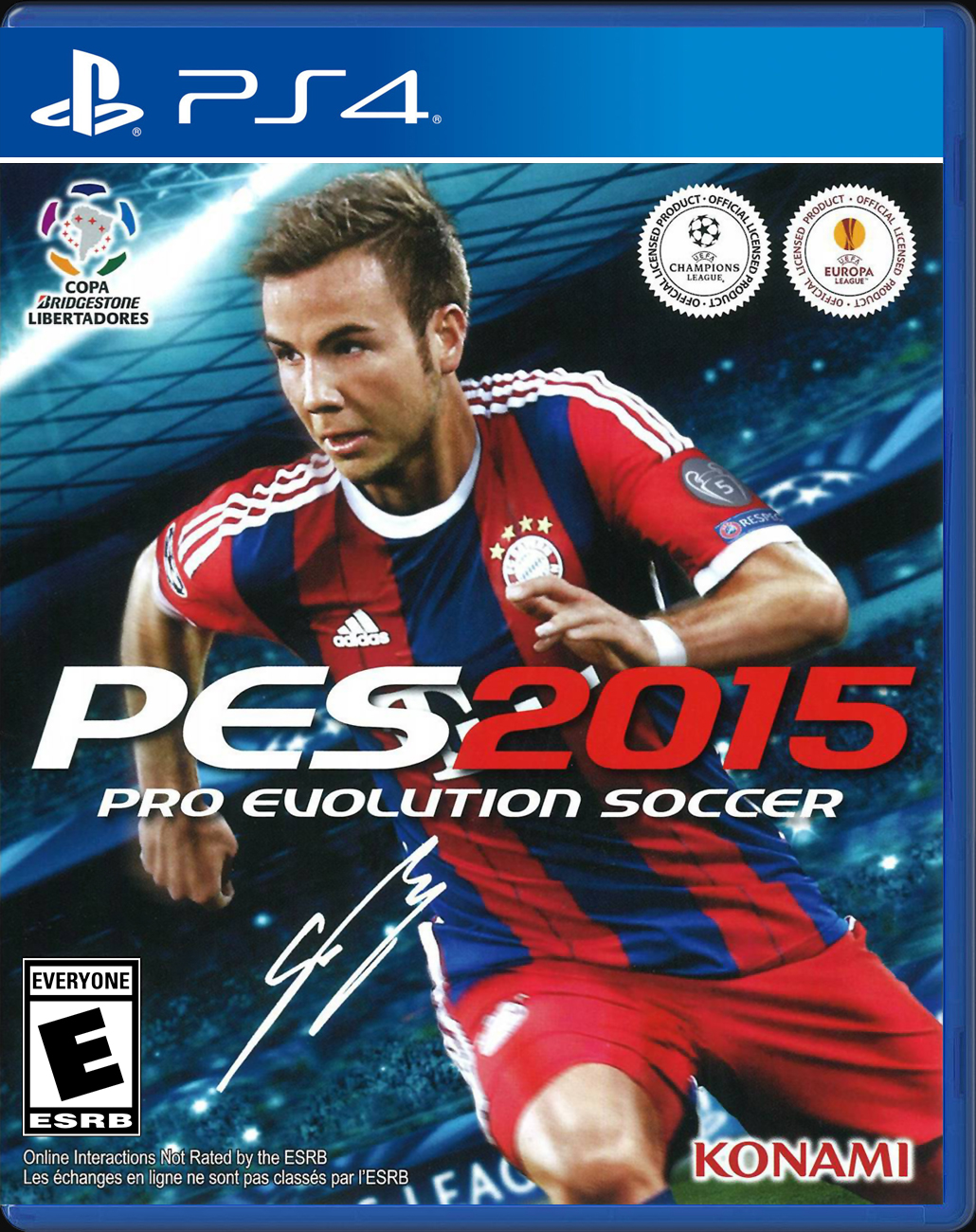 

Pro Evolution Soccer 2015 PS4 Case

