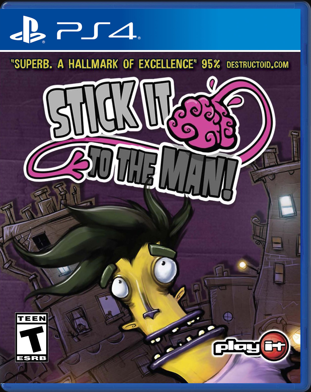 

Stick It to the Man! PS4 Case

