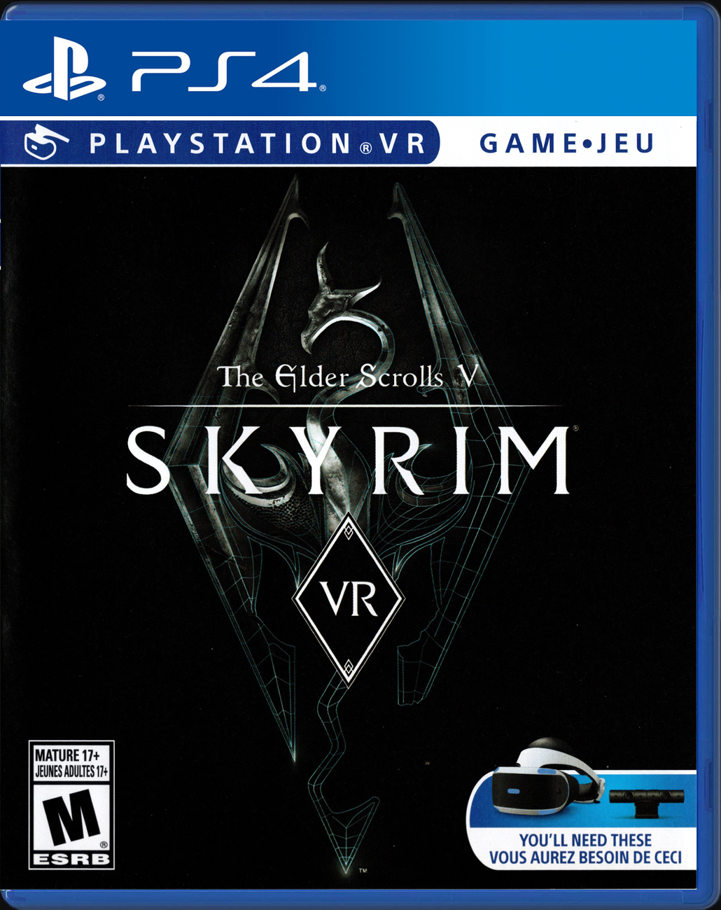

The Elder Scrolls V: Skyrim VR PS4 Case

