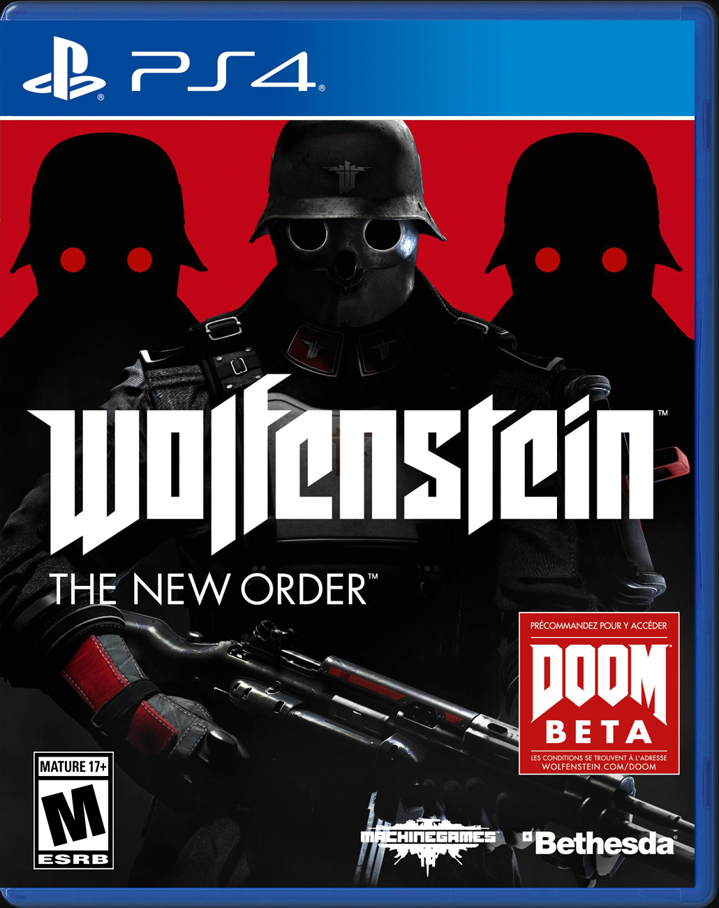 

Wolfenstein The New Order PS4 Case

