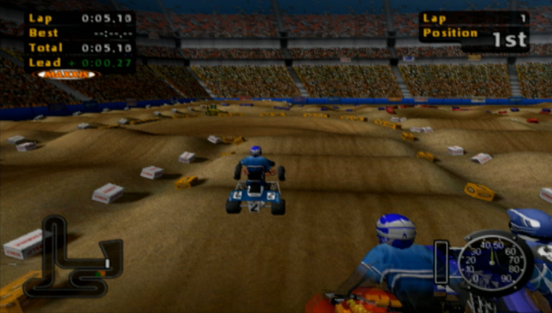 ATV Offroad Fury PS2 1st place blue