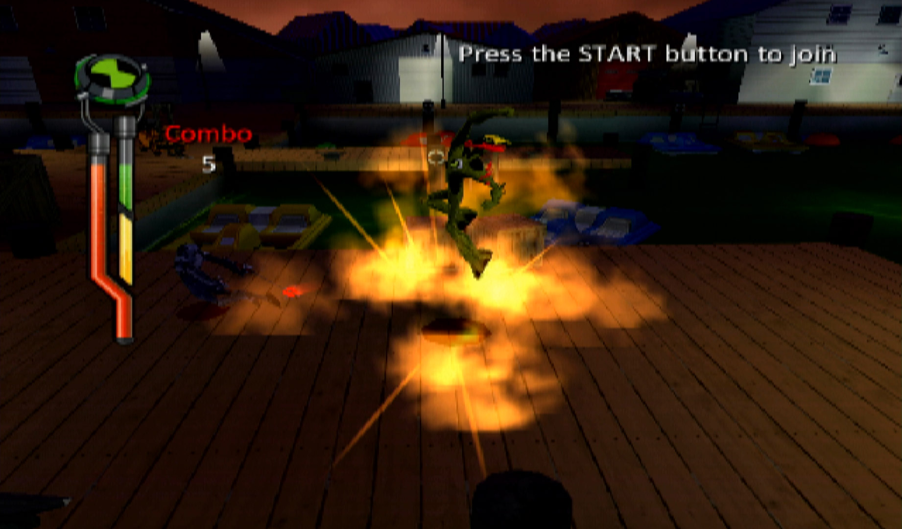 Ben 10 Alien Force PS2 Big Chill form