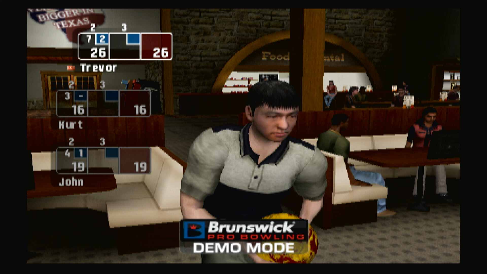 Brunswick Pro Bowling PS2 demo player