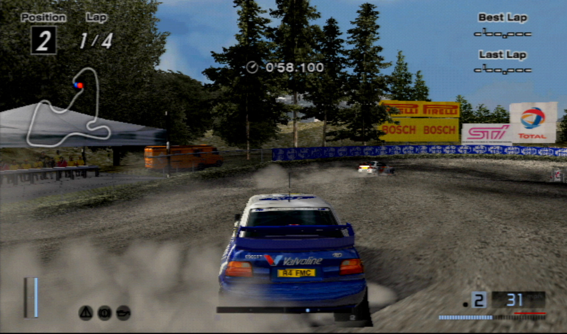 Gran Turismo 4 PS2 Ford Escort Rally Car '98
