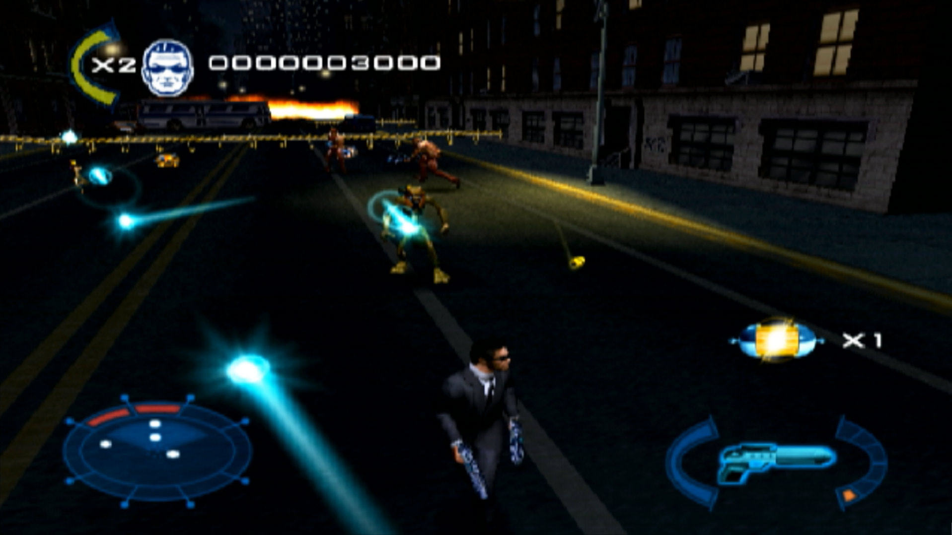 MIB Alien Escape PS2 N.Y. Streets level