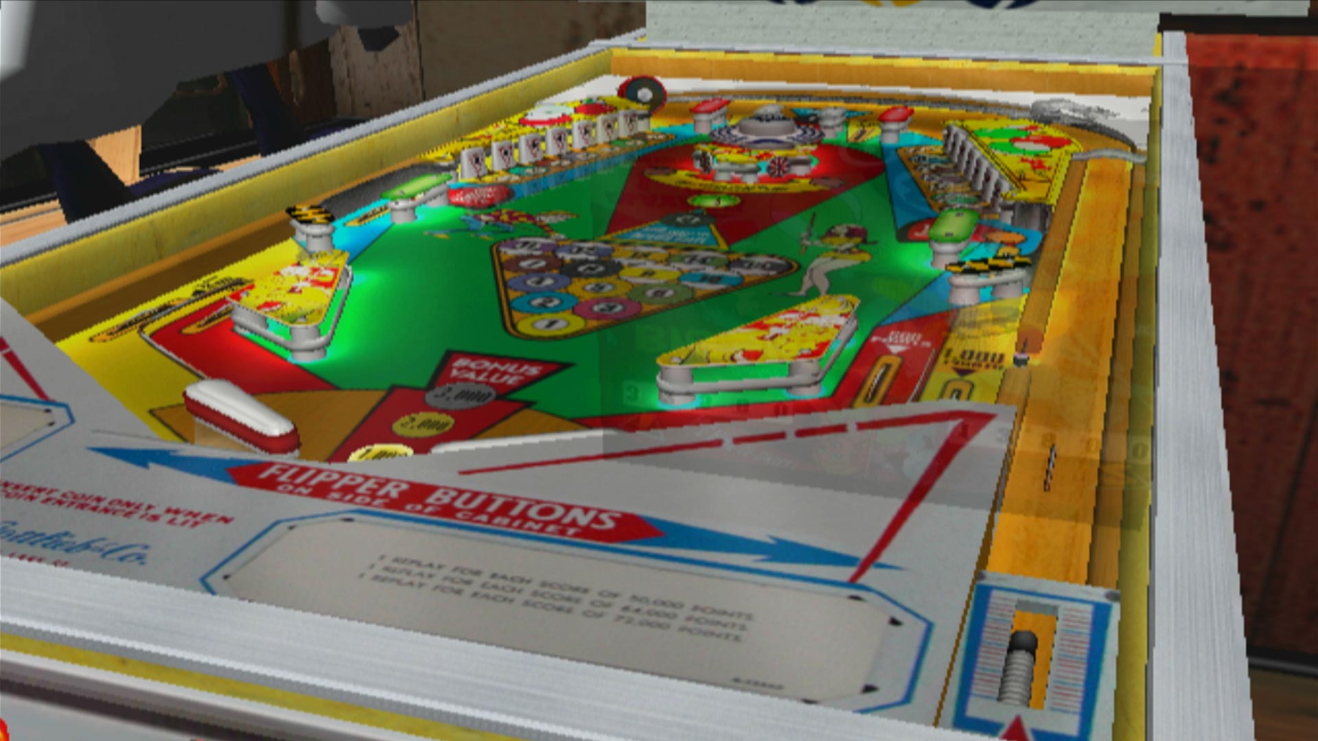 Pinball Hall of Fame The Gottlieb Collection PS2 big shot