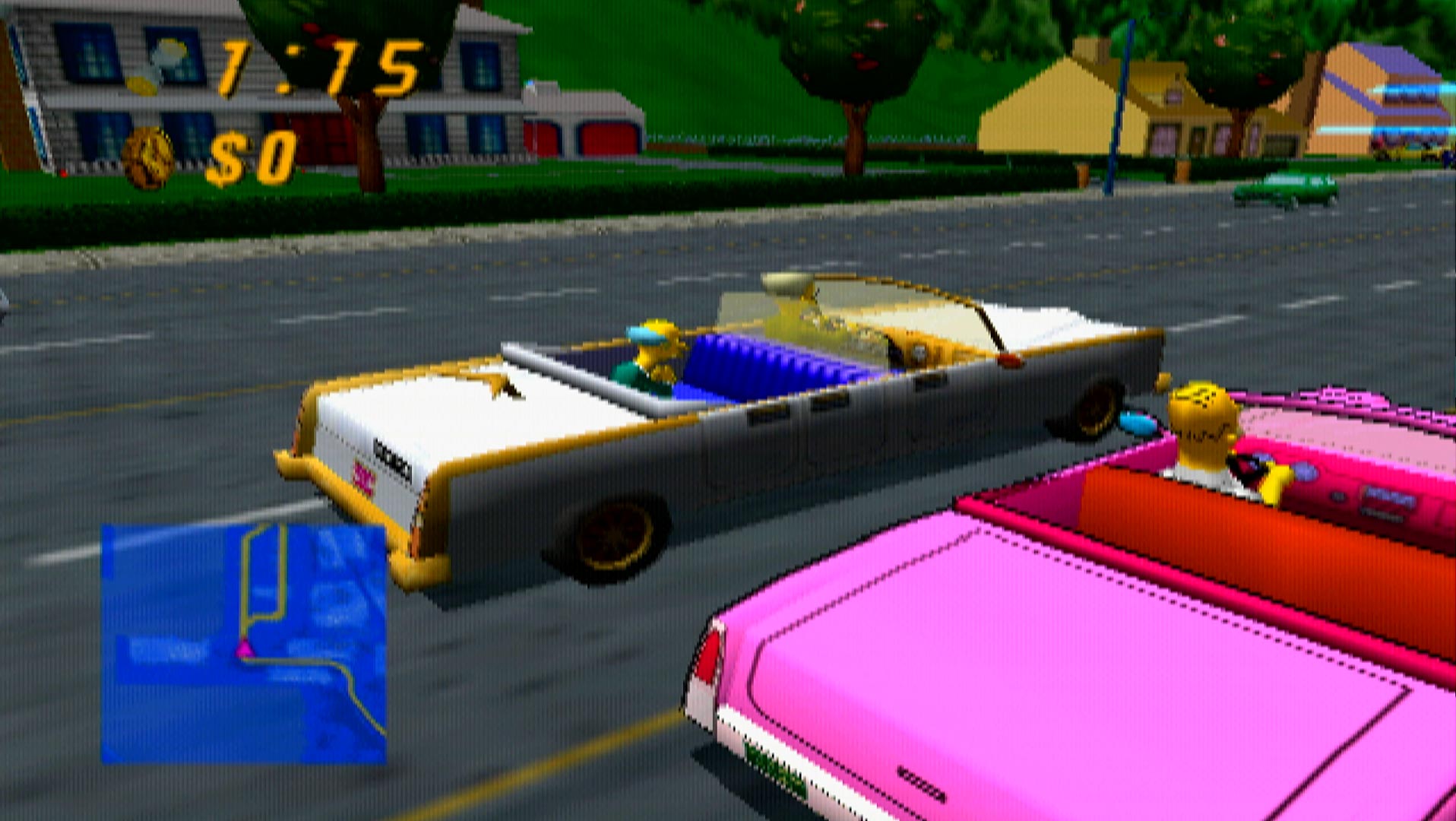 The Simpsons Road Rage PS2 Mr Burns