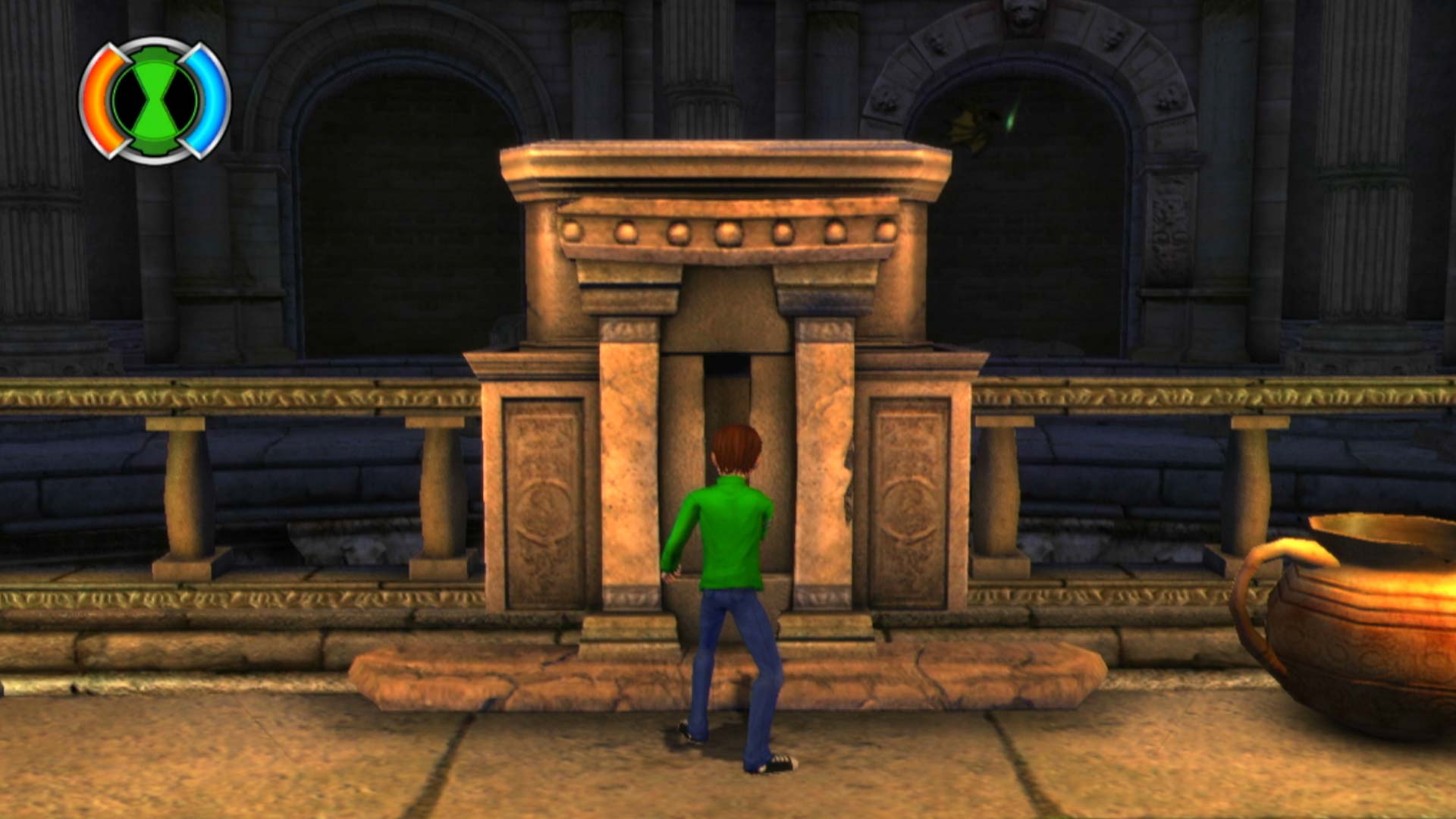 Ben 10 Ultimate Alien Cosmic Destruction PS3 activate lever
